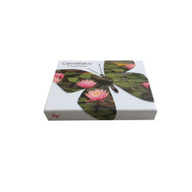 چین جعبه چاپ رنگی کامل جعبه شکل 160 * 121 * 25mm با مواد سازگار با محیط زیست کارخانه