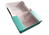 کاغذ پرینت کاغذی آبی جعبه های هدایتی چاپ متشکل از کشو فانتزی شکل تامین کننده