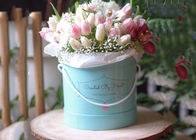 جعبه گلدان Round Flower Bouquet گل رز Bouquet Hot Stamping Fancy Eco - Friendly تامین کننده