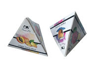 Gable Recyclable Cardboard Gift Voucher Box صبحانه غذا حمل الگوی چاپ شده تامین کننده