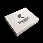 جعبه های بسته بندی بسیار زیبا جعبه ای اسپویل سفید براق برای ژل آبروی مردانه تامین کننده