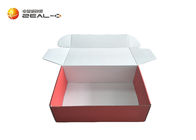 جعبه های بسته بندی لباس رنگی کامل با مواد تخته موج دار تامین کننده