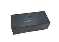 Logo Foil براق جعبه هدیه تاشو رنگ سیاه و سفید برای بسته بندی سگ زنجیره ای تامین کننده