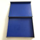 جعبه بسته بندی فویل طلایی جعبه شکل جعبه مات نقره ای برای اسناد بسته بندی مغناطیسی تامین کننده