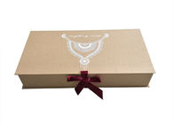 بسته بندی کرافت جعبه های هدیه جعبه نوار مخملی برای بسته بندی لباس عروسی تامین کننده