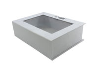 جعبه های هدیه جعبه ای قابل انعطاف PVC واضح / گرم کردن سطح ام دی اف با بستن نوار تامین کننده