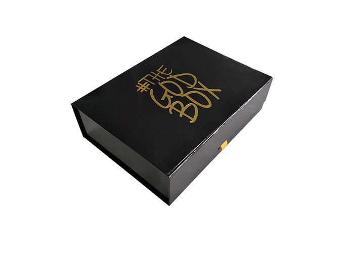 لوگو طلایی مهر زنی بسته بندی جعبه های هدیه، کاغذ بسته بندی شده کاغذی تامین کننده