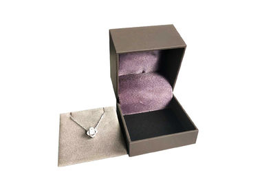 گردنبند بسته بندی مقاله جواهر جعبه هدیه، مقوا جعبه ارائه برای زنان